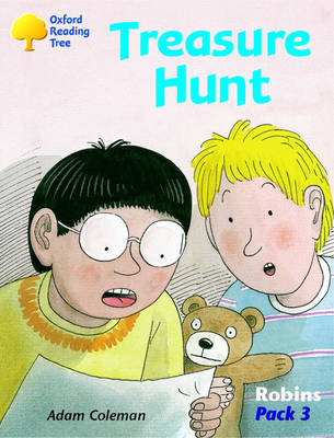 Book cover for Oxford Reading Tree: Levels 6-10: Robins: Treasure Hunt (Pack 3)