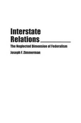 Cover of Interstate Relations