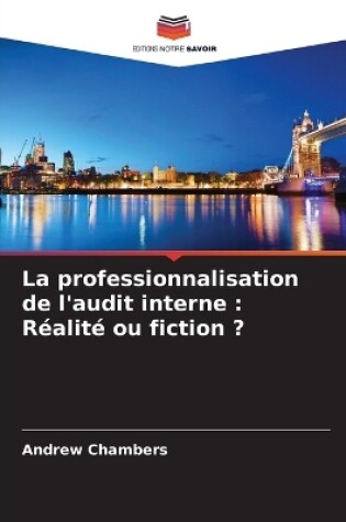 Cover of La professionnalisation de l'audit interne