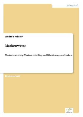 Book cover for Markenwerte