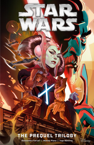 Cover of Star Wars: The Prequel Trilogy Graphic Novel