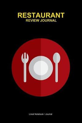 Book cover for Restaurant review journal