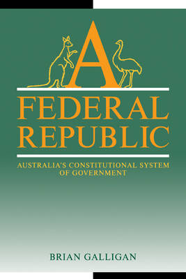 Book cover for A Federal Republic