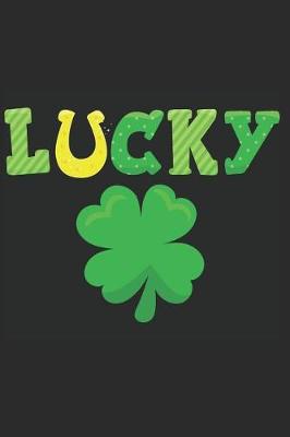 Book cover for Lucky Irish Shamrock Notebook