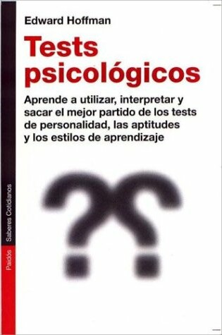 Cover of Test Psicologicos