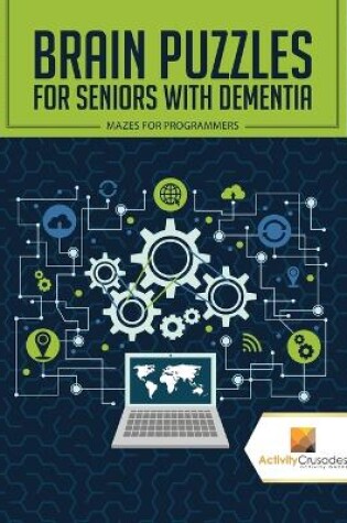 Cover of Brain Puzzles for Seniors with Dementia
