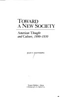 Book cover for Toward a New Society