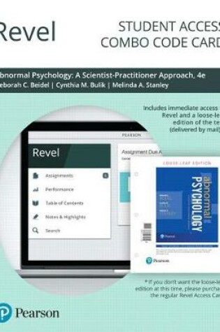 Cover of Revel for Abnormal Psychology