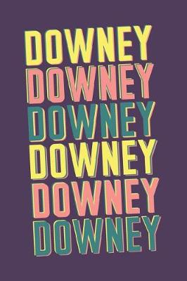Book cover for Downey Notebook