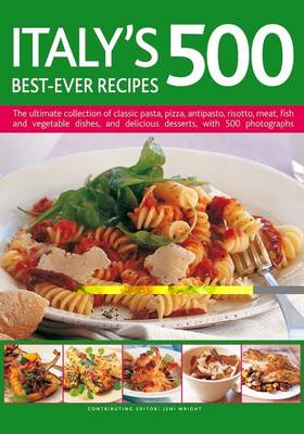 Book cover for Italy's 500 Best-ever Recipes