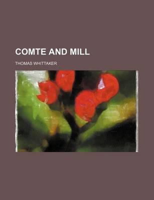 Book cover for Comte and Mill