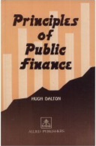 Cover of Principles of Public Finance