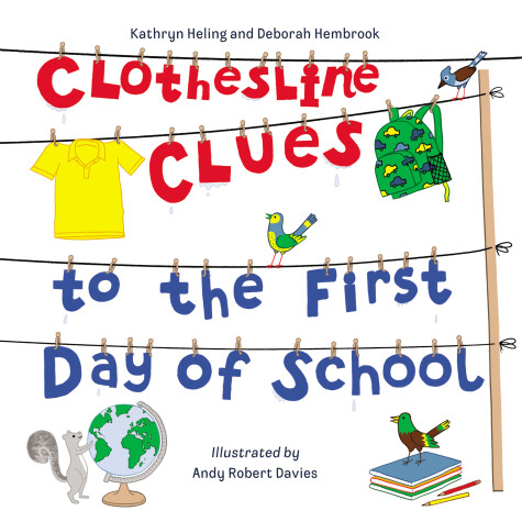 Book cover for Clothesline Clues to the First Day of School