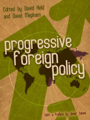 Book cover for Progressive Foreign Policy