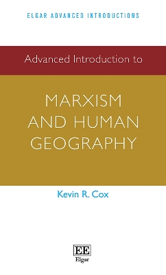 Cover of Advanced Introduction to Marxism and Human Geography