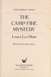 Book cover for The Camp Fire Mystery
