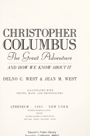 Cover of Christopher Columbus