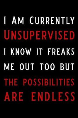 Book cover for I Am Currently Unsupervised I Know It Freaks Me Out Too But the Possibilities Are Endless