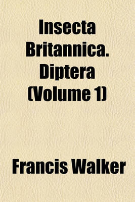 Book cover for Insecta Britannica. Diptera (Volume 1)