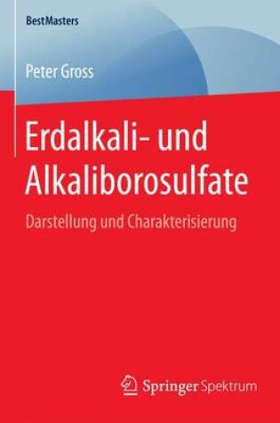 Cover of Erdalkali- Und Alkaliborosulfate