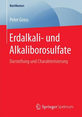 Cover of Erdalkali- Und Alkaliborosulfate