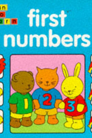 Cover of First Numbers Board Book