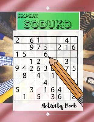 Book cover for Expert Soduko Activity Book