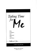 Book cover for Taking Time for Me