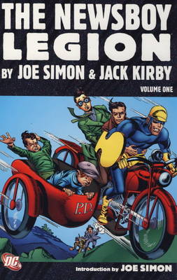 Book cover for The Newsboy Legion by Joe Simon and Jack Kirby