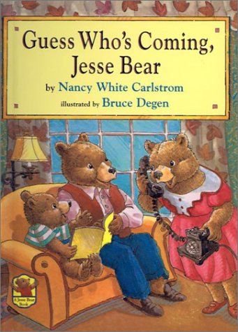 Book cover for Guess Who's Coming, Jesse Bear
