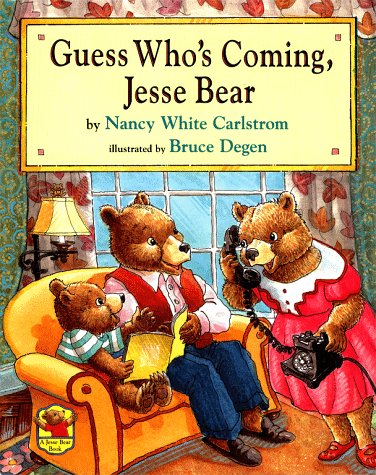 Book cover for Guess Who's Coming, Jesse Bear