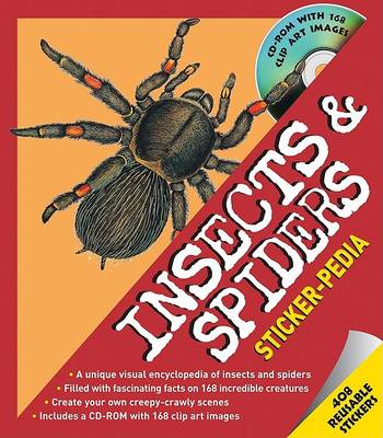 Book cover for Insects and Spiders Sticker-Pedia