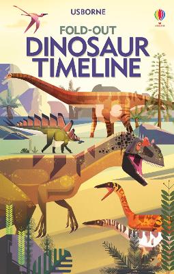 Book cover for Fold-Out Dinosaur Timeline