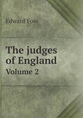 Book cover for The judges of England Volume 2