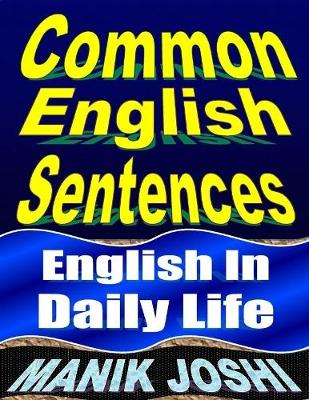 Book cover for Common English Sentences: English In Daily Life