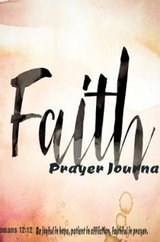 Cover of Faith Prayer Journal