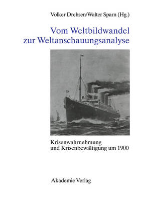 Book cover for Vom Weltbildwandel Zur Weltanschauungsanalyse