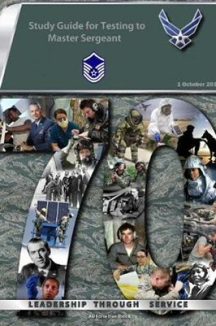 Cover of Study Guide for Testing to Master Sergeant