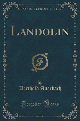 Book cover for Landolin (Classic Reprint)