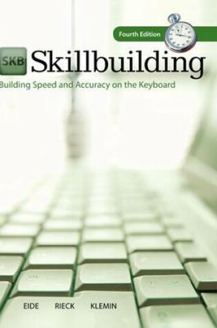 Cover of Skillbuilding: Building Speed & Accuracy on the Keyboard with Software Registration Card