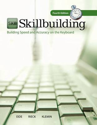Book cover for Skillbuilding: Building Speed & Accuracy on the Keyboard with Software Registration Card