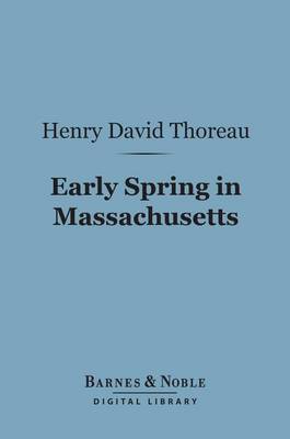 Cover of Early Spring in Massachusetts (Barnes & Noble Digital Library)