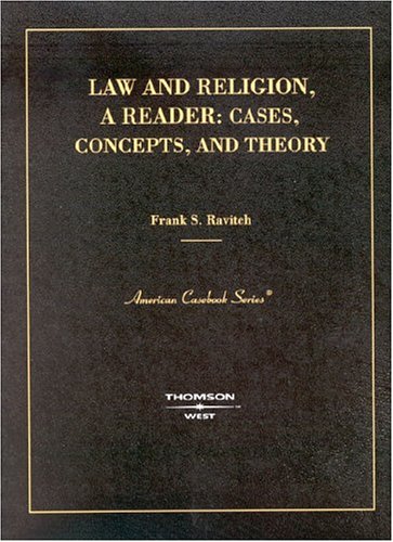 Book cover for Ravitch's Law and Religion, a Reader