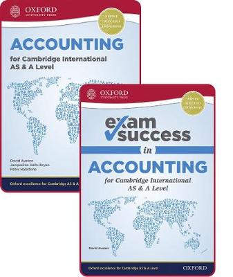 Cover of Accounting for Cambridge International AS and A Level: Student Book & Exam Success Guide Pack