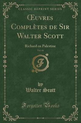 Book cover for Oeuvres Complètes de Sir Walter Scott, Vol. 66