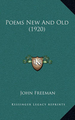 Book cover for Poems New and Old (1920)