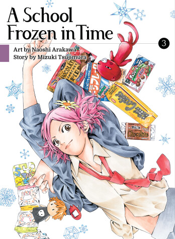Book cover for A School Frozen in Time, volume 3