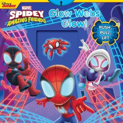 Cover of Marvel Spidey and His Amazing Friends: Glow Webs Glow!