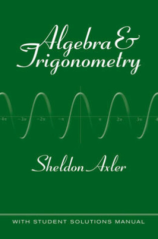 Cover of Algebra and Trigonometry