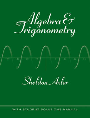 Book cover for Algebra and Trigonometry